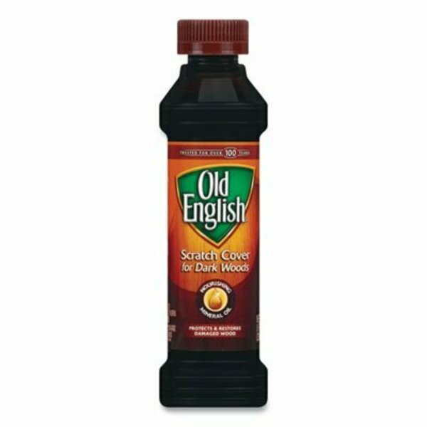 Reckitt Benckiser OLDENGLISH, Furniture Scratch Cover, For Dark Woods, 8oz Bottle 75144CT